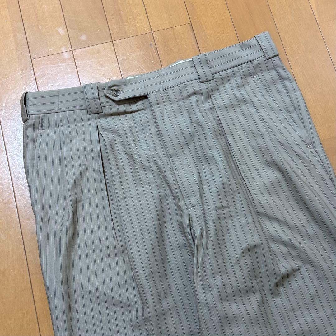 【ワイドスラックス】バギースラックス ワイドパンツ バギーパンツ USA製