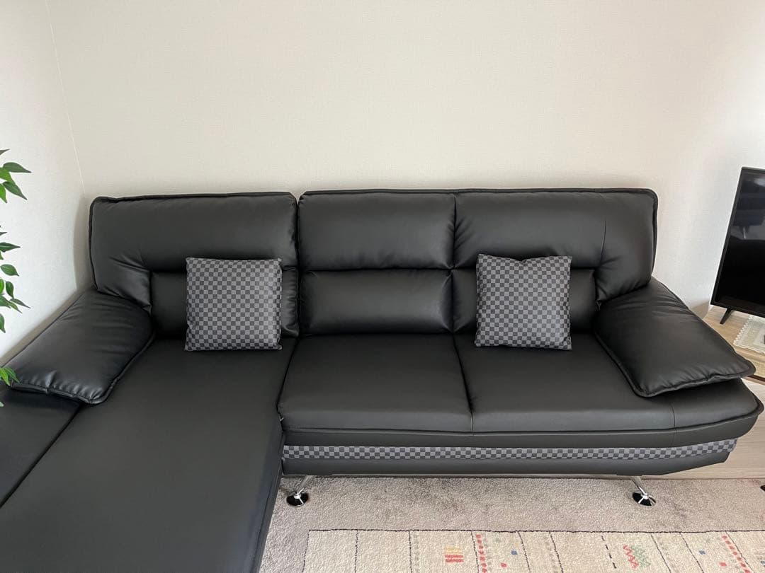 ソファとカウチ (black)