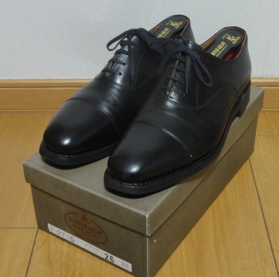 スコッチグレイン ストレートチップ シャインオアレイン 2726 26cm 3E