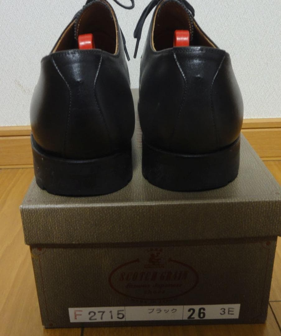 スコッチグレイン ストレートチップ シャインオアレイン 2726 26cm 3E