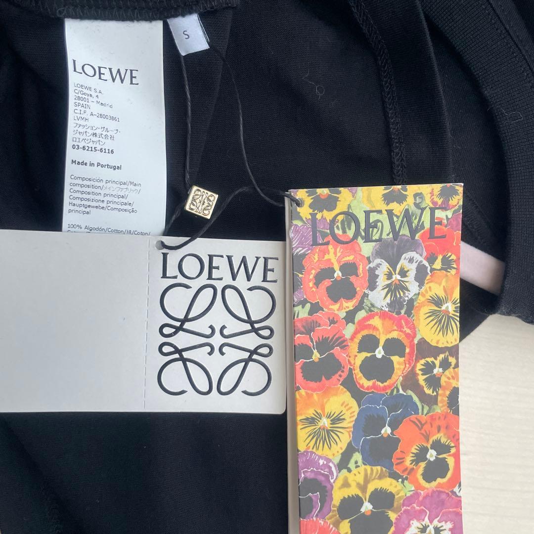 LOEWE ブラック 半袖Tシャツ