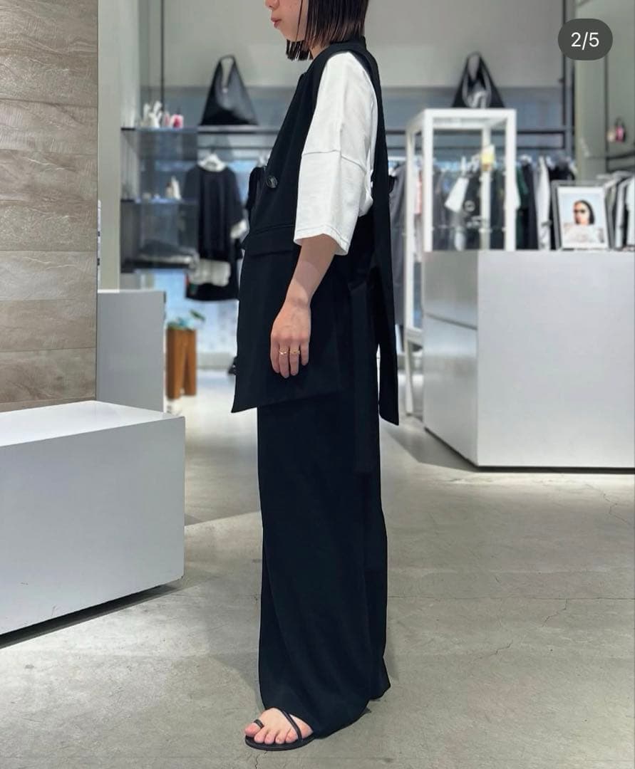 最終値下げ　未使用タグ付き 新品 ENFOLD ジレ ベスト 入卒 エンフォルド