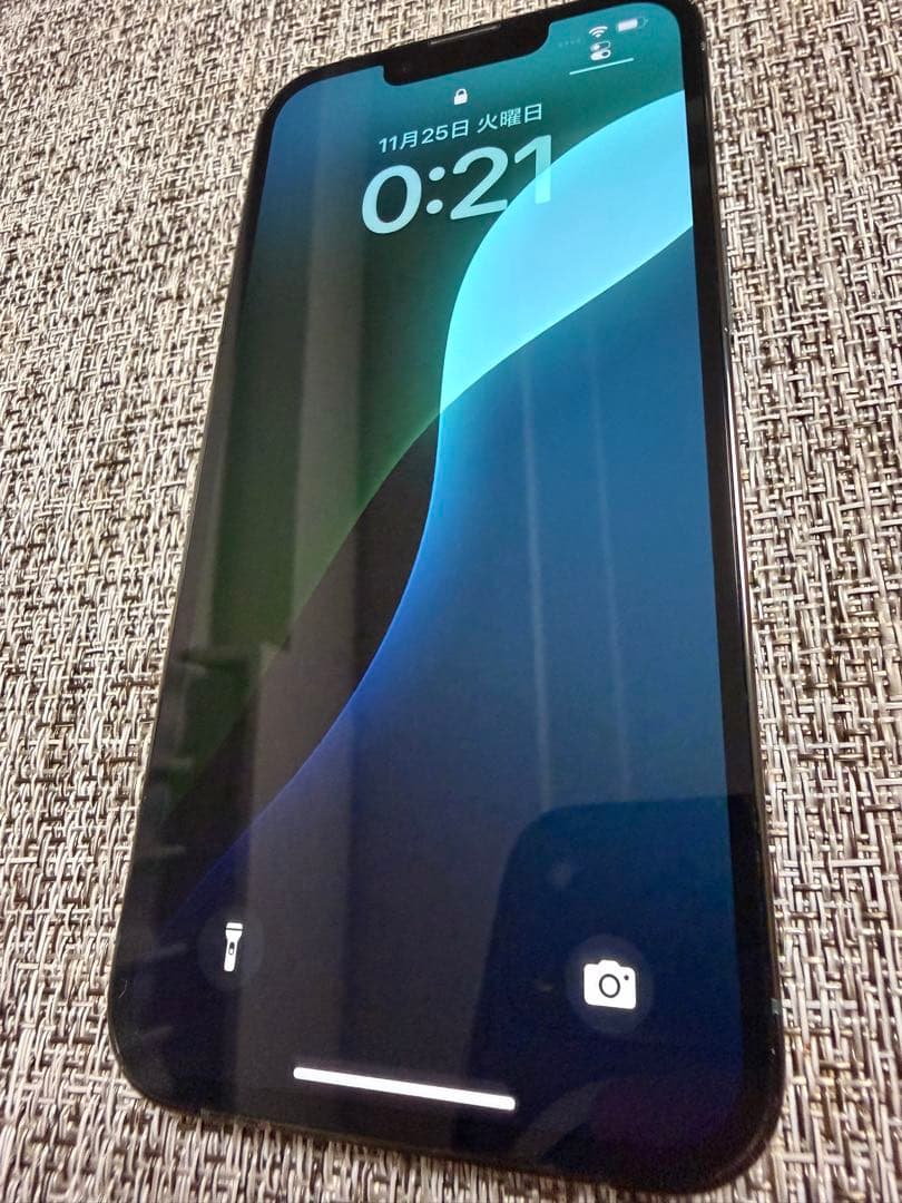 美品　100% iPhone13pro 256GB アルパイングリーン