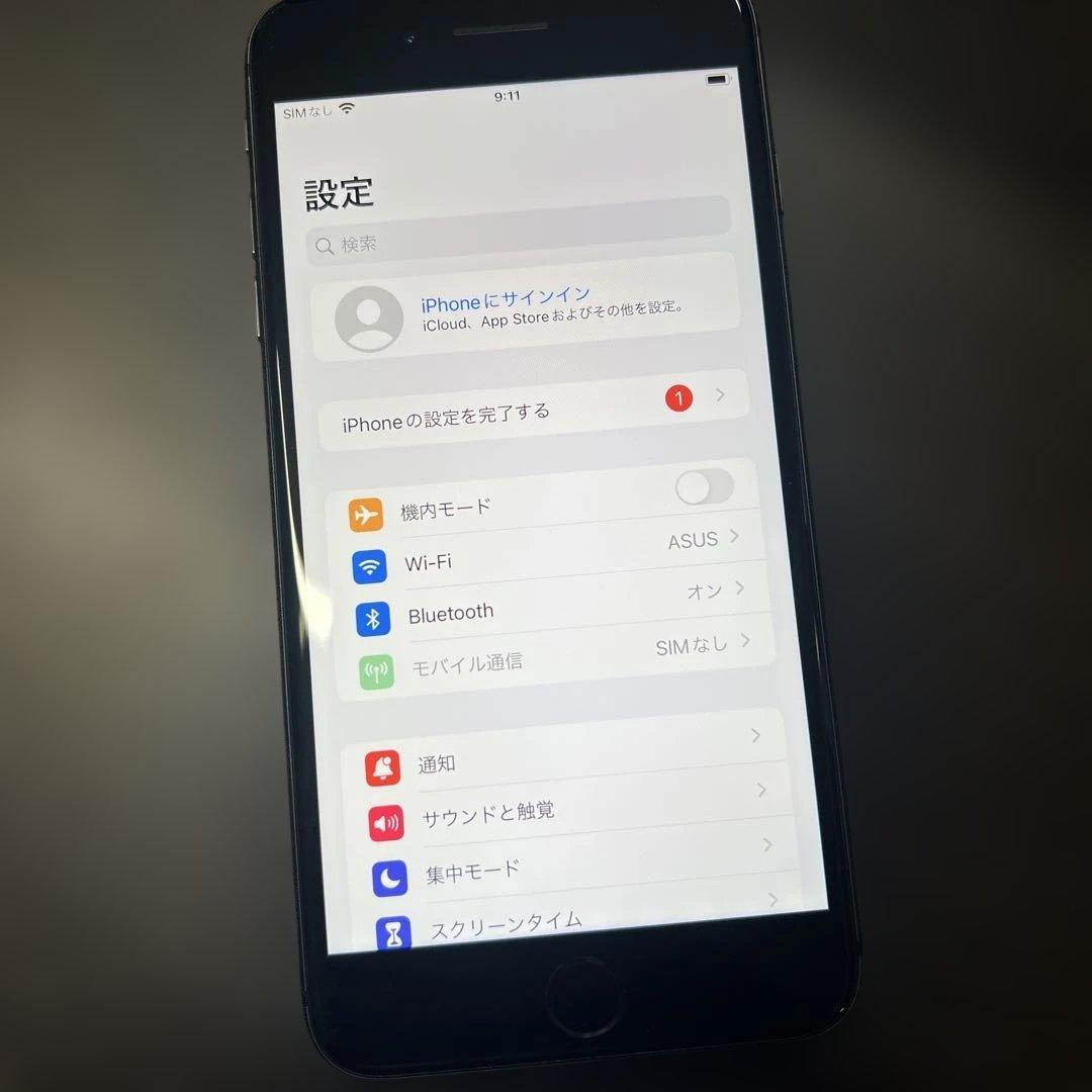 iphone8Plus 256GB バッテリー78%.