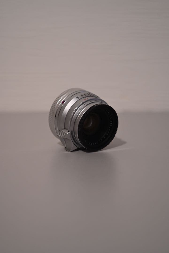 Light lens lab 35mm F2 周八枚 ライカM用 シルバー