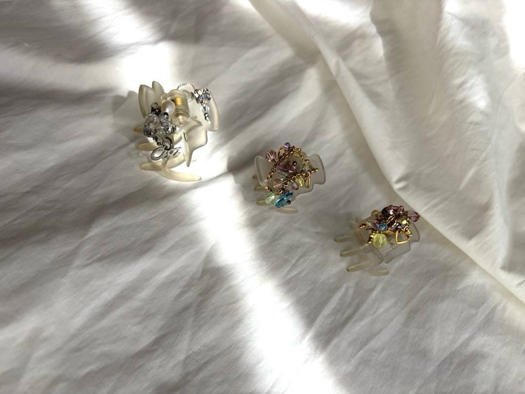 コンプレックスビズ　デザートクリップ　ホワイト系 Complex Biz