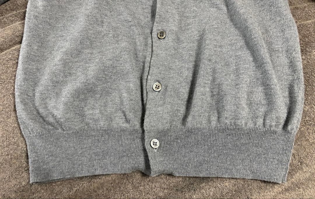 プレイコムデギャルソン　綿カーディガン　M