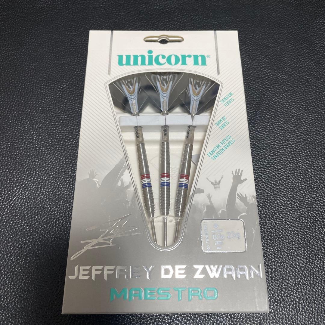s*n様 スティールダーツ　unicorn ジェフリー・デ・ズワーン2 23g