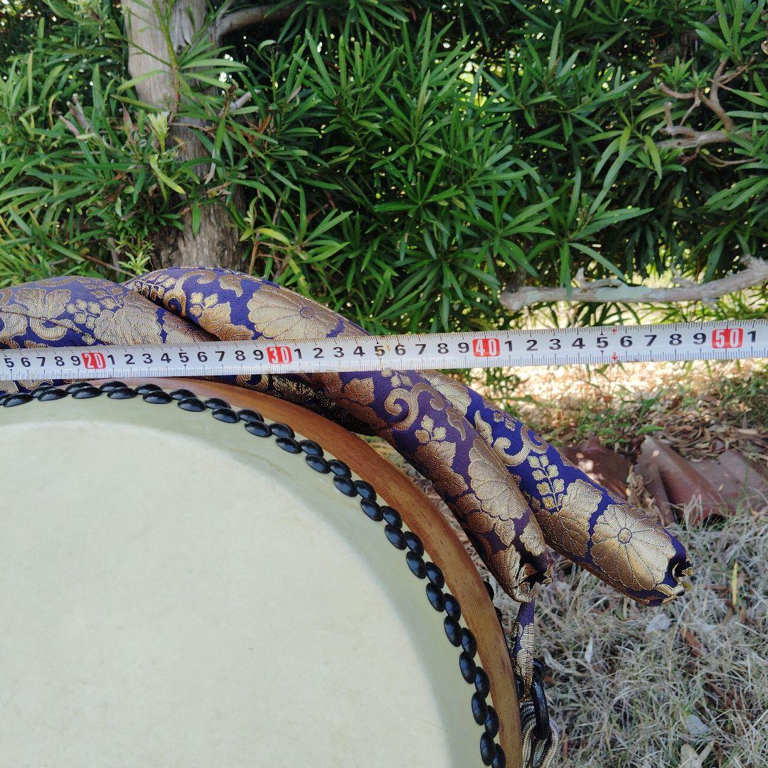 和太鼓 直径約40cm 金色模様