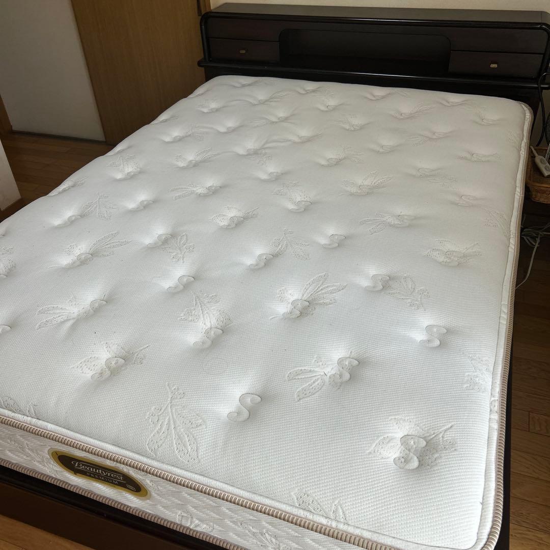 シモンズBeautyrest Premium ダブルマットレス