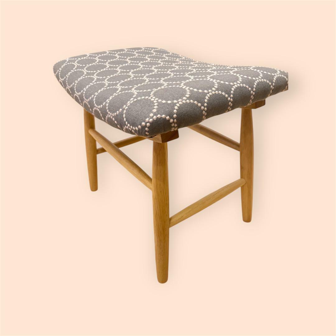 ミナペルホネン 生地 スツール チェア 北欧スタイル 新品未使用 インテリア雑貨