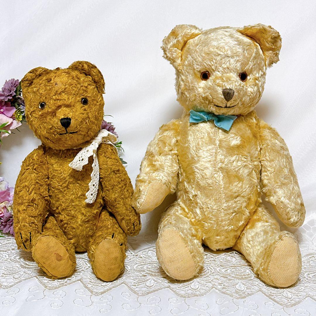 ❤️奇跡の極美品✨❤️英国にっこりアンティークベア　テディベア　ビンテージ　イギリス