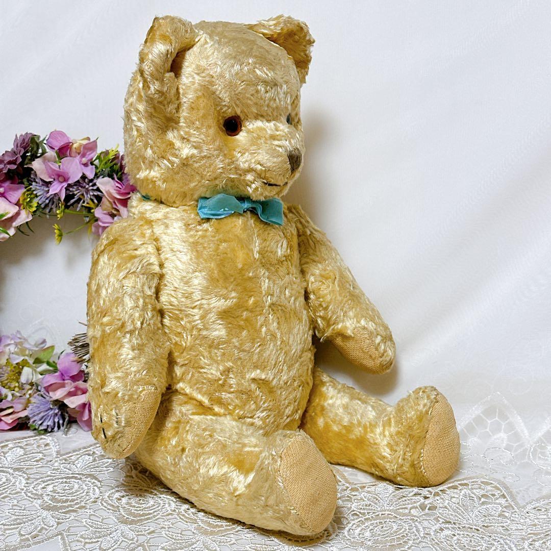 ❤️奇跡の極美品✨❤️英国にっこりアンティークベア　テディベア　ビンテージ　イギリス