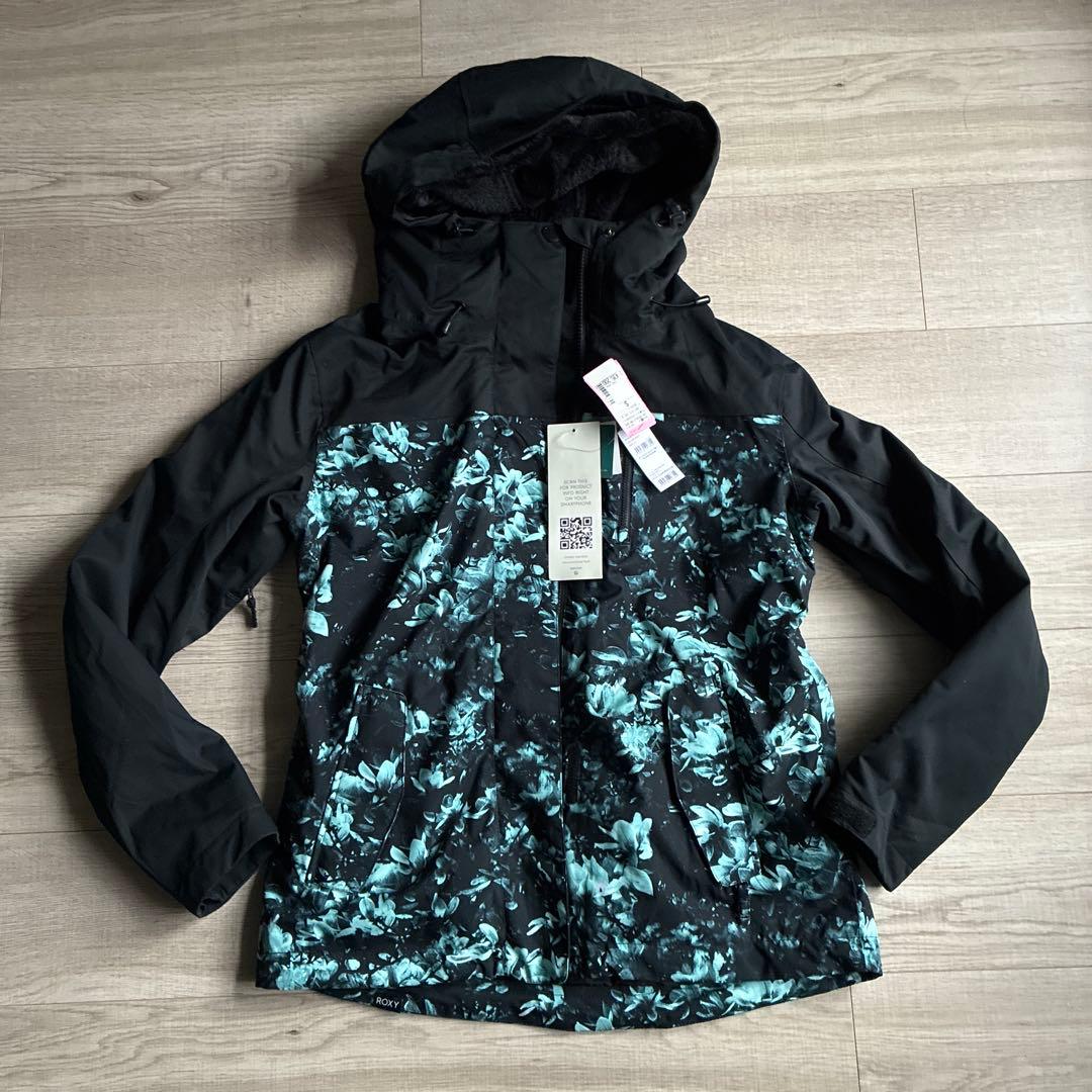 未使用 ロキシー JETTY スノーボード レディースジャケット S インナー付