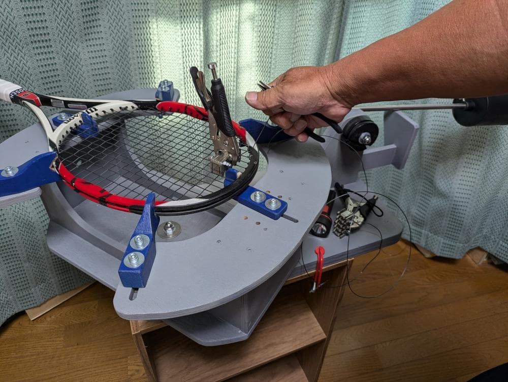 ストリングマシン(ガット張り機)TG-4 (D)