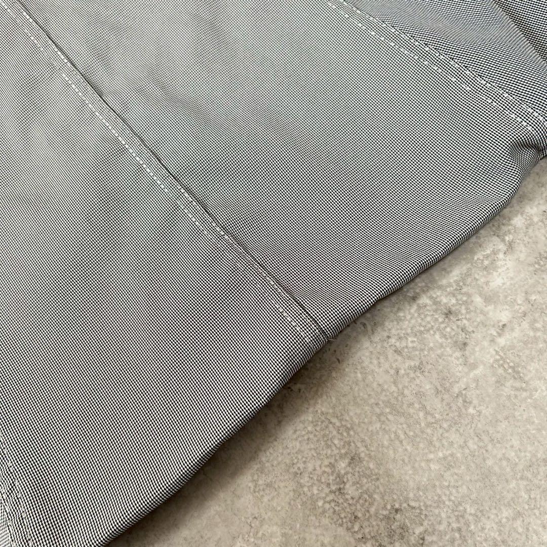 ブラック コムデギャルソン サルエルパンツ チェック 千鳥孔子