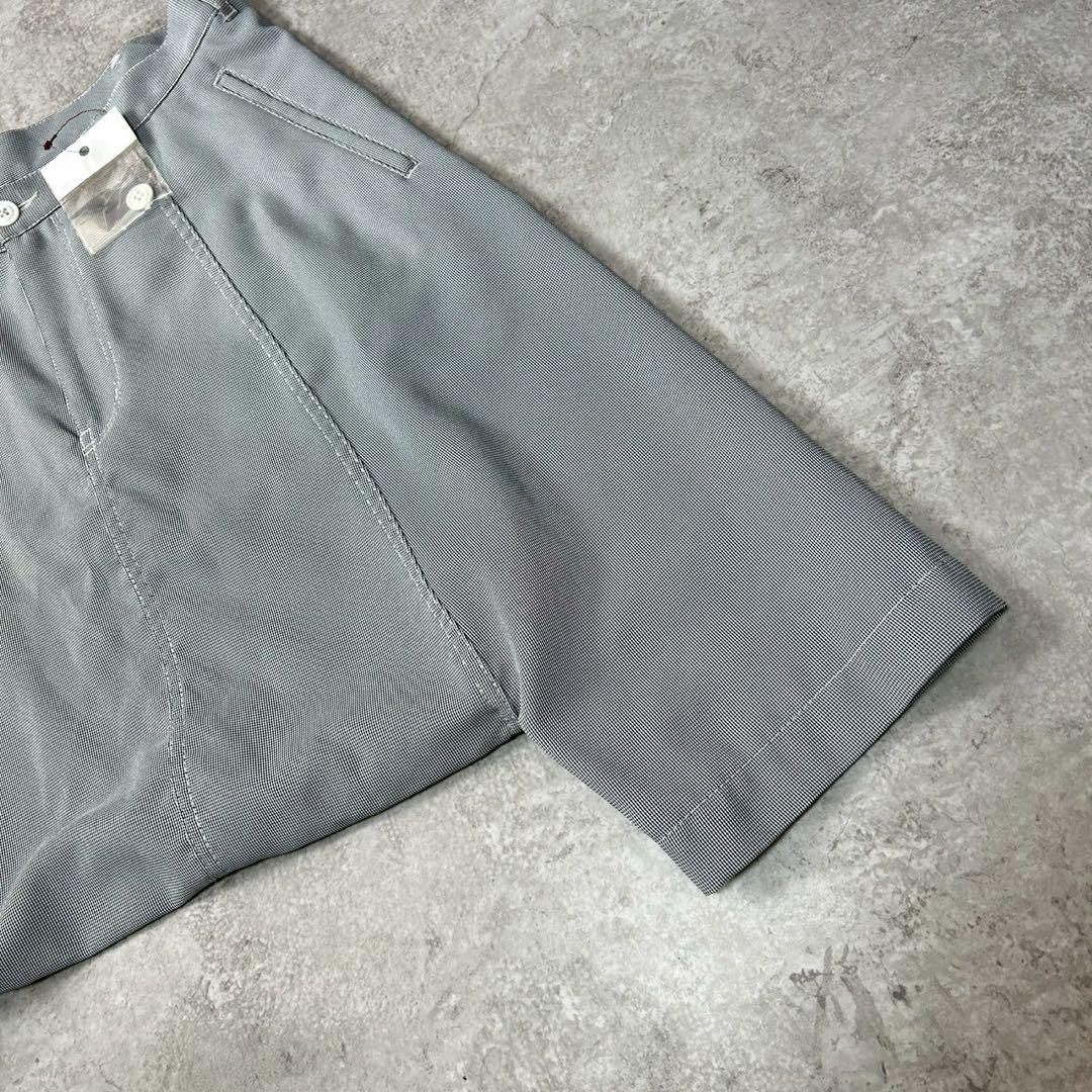 ブラック コムデギャルソン サルエルパンツ チェック 千鳥孔子