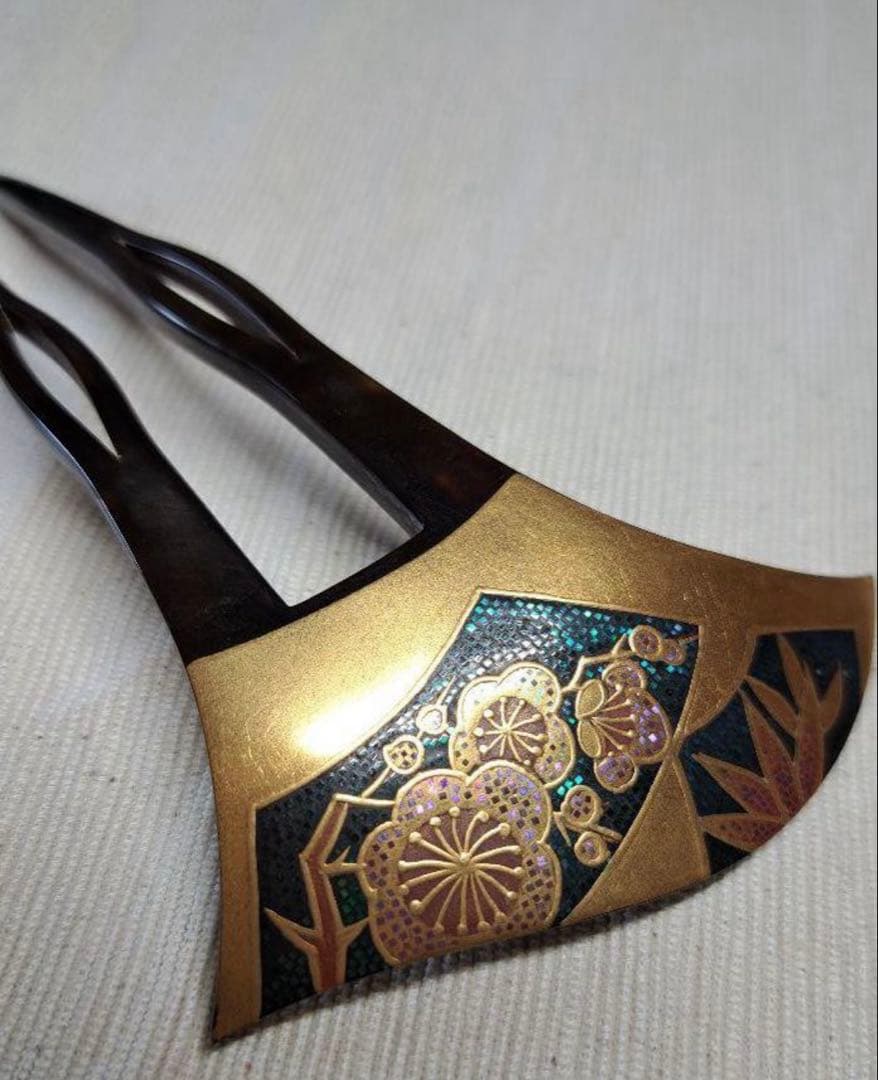 本鼈甲かんざし「光山」