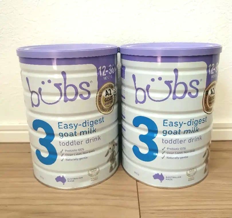 bubs A2ゴートミルク ステップ3 2缶セット　１才〜３才