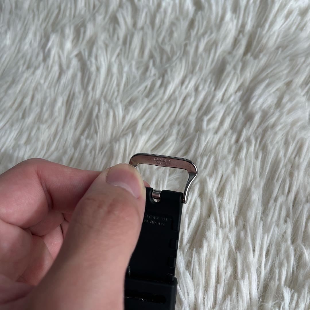 箱付き美品✨g-shock 5600 メタル　ブラック casio シルバー