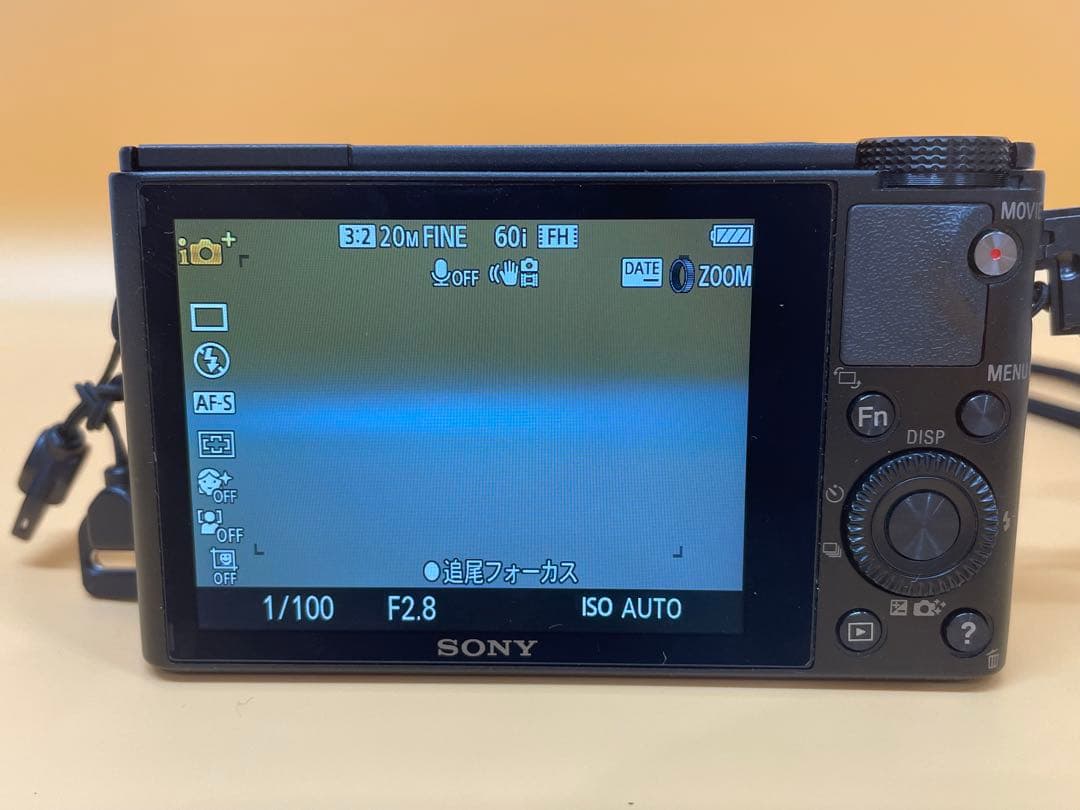 【美品】ソニー　SONY DSC-RX100 デジタルカメラ ブラック