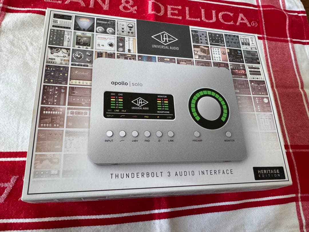 【美品】【値段交渉OK】apollo solo Thunderbolt 3