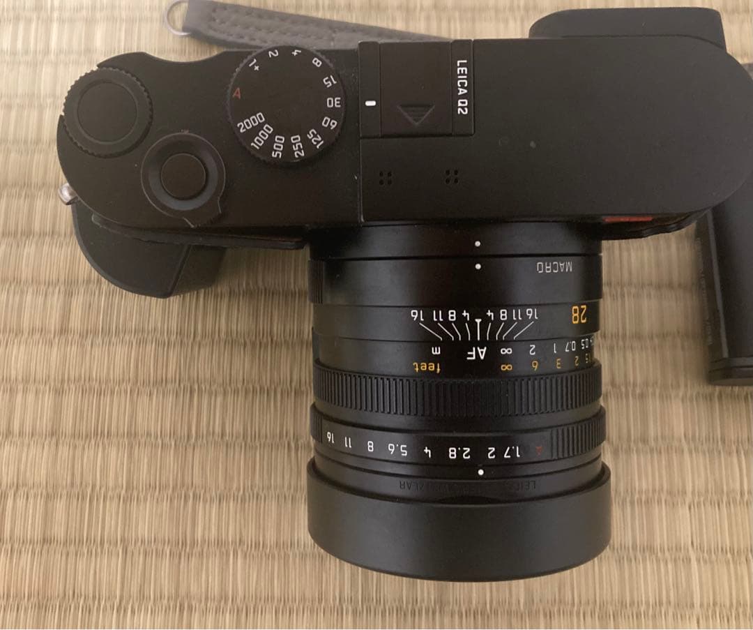 leica Q2 ショートストラップ　ケース付