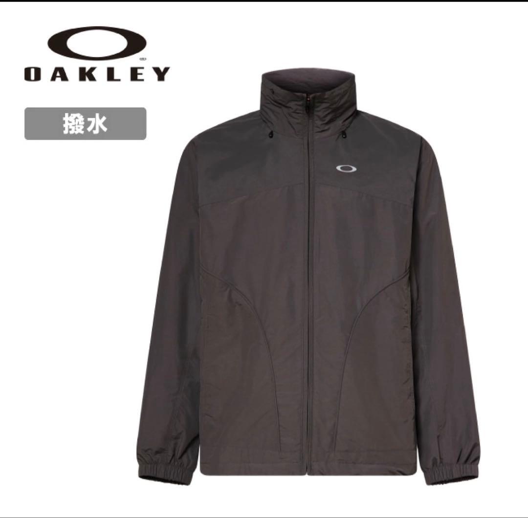 OAKLEY 撥水ナイロンジャケット ダークグレー