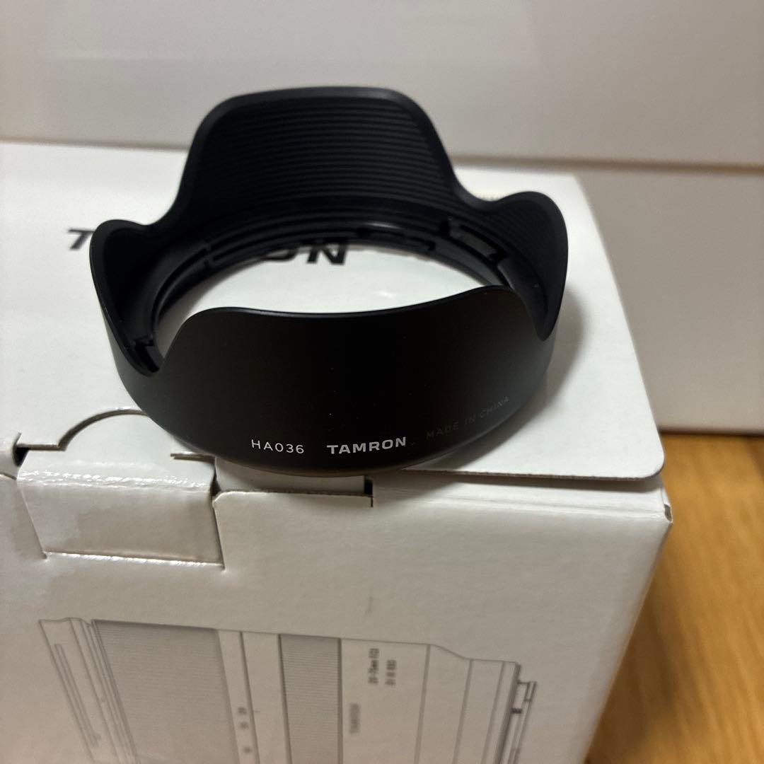 TAMRON 28-75mm F2.8 Di IIIRXD フィルター付き