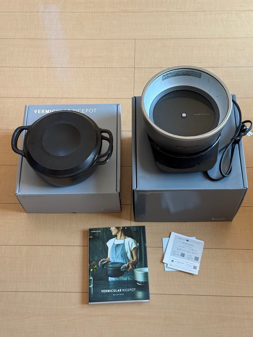 【ジャンク品】VERMICULAR（バーミキュラ）ライスポット PH23A-SV