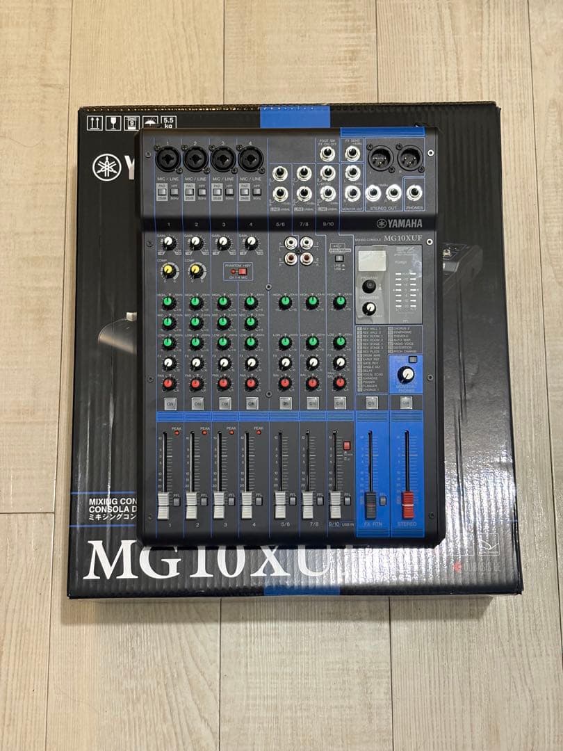（美品）YAMAHA MG10XUF アナログミキサー