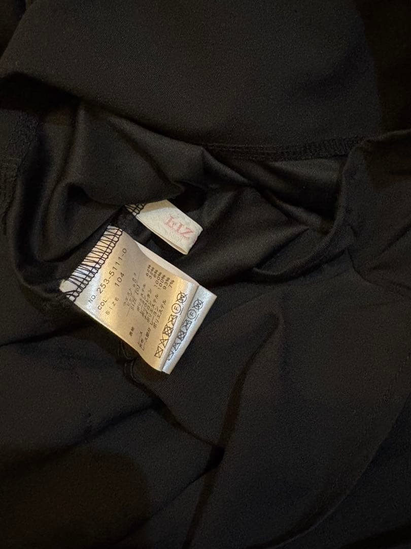 リズリサ ティアードフリルスカパン ブラック