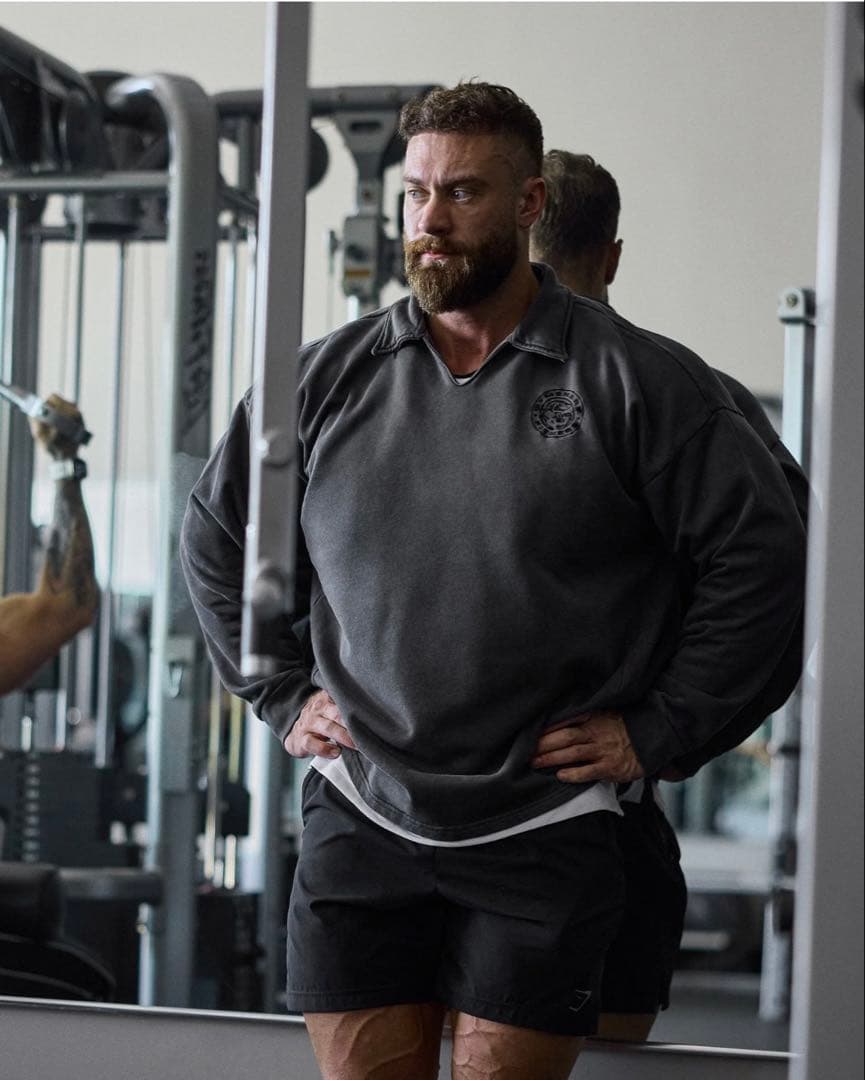  Premium Legacy Pullover グレー