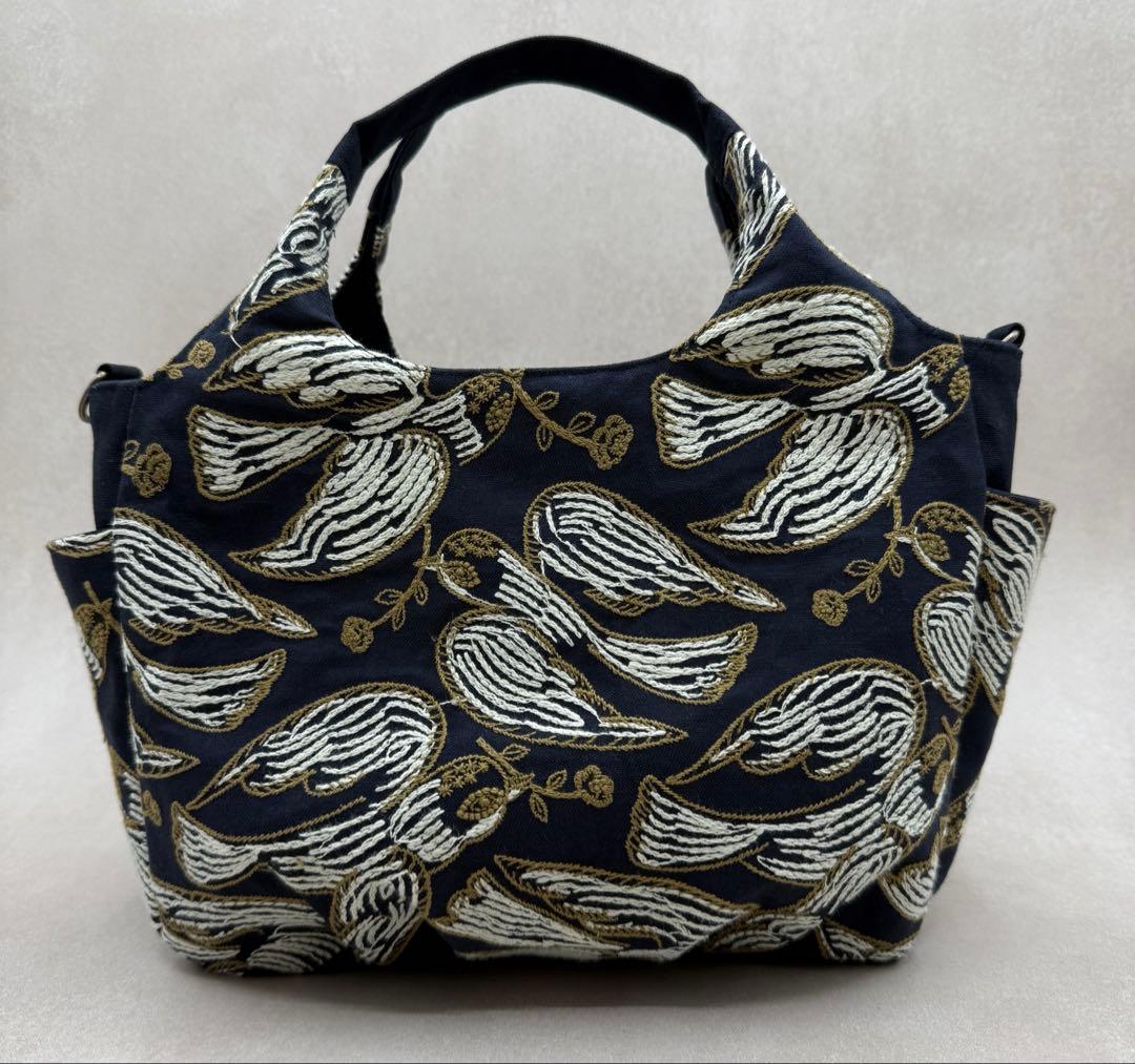 ミナペルホネン followingday ハンドメイドバッグ 1209Ⓑ