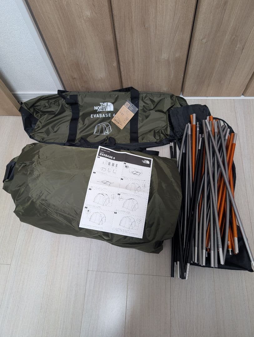 本日12/2で出品終了します　THE NORTH FACE Evabase 6