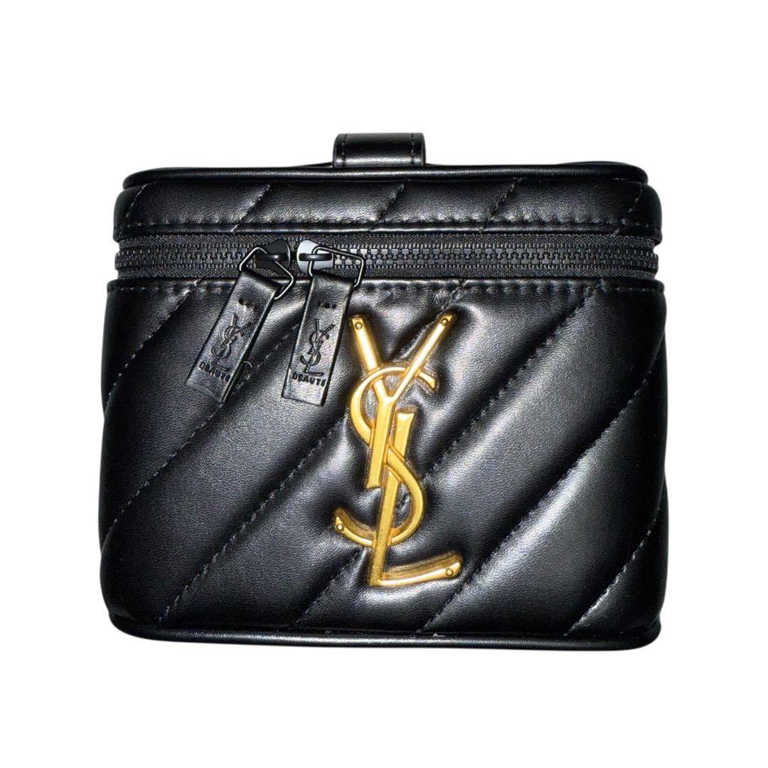 【未使用】イヴサンローラン ノベルティヴァニティポーチ/ショルダーバッグ YSL
