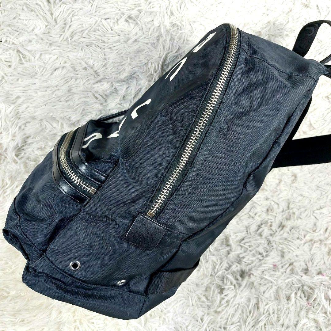 MARCJACOBS サスペリア デカロゴリュックサック バックパック ブラック
