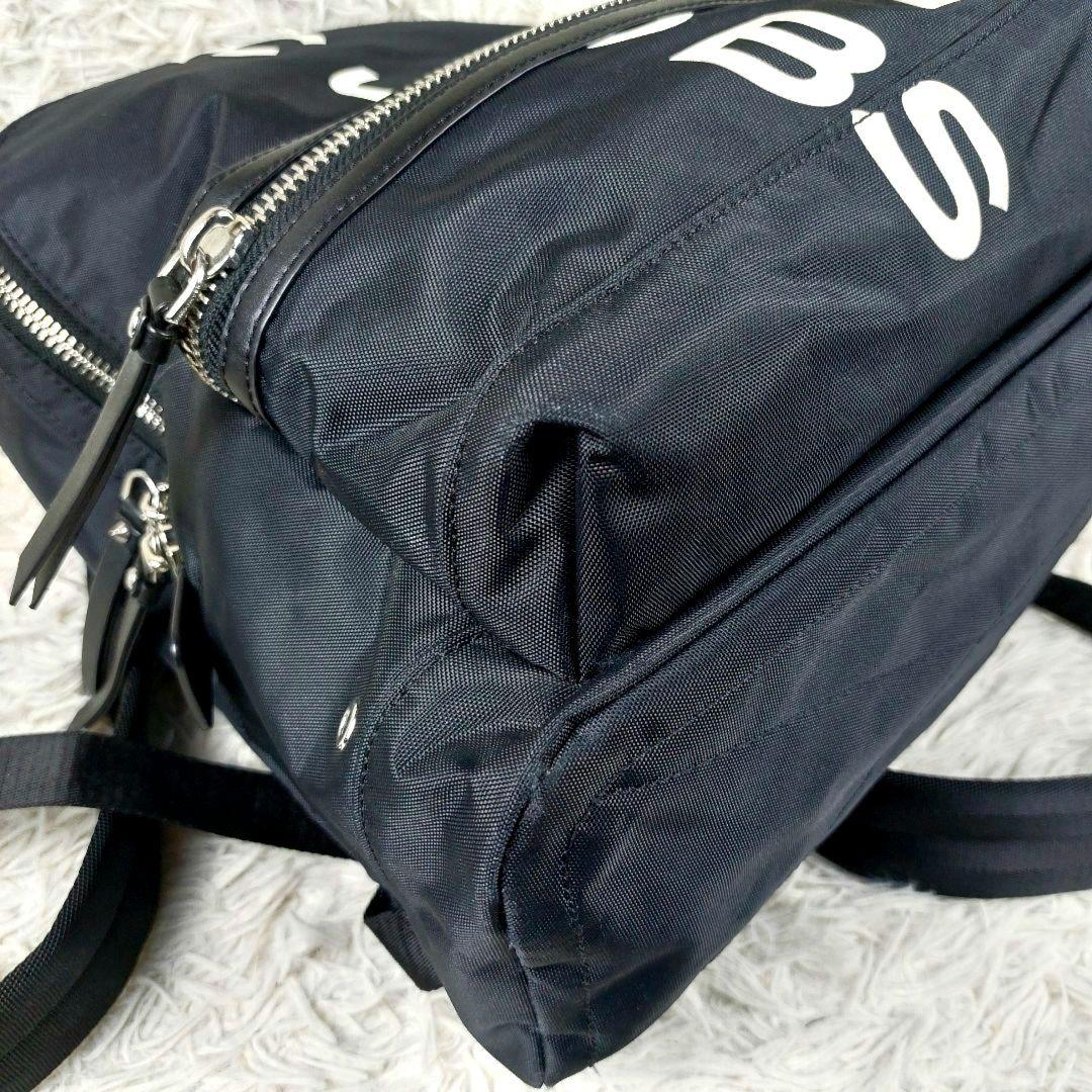 MARCJACOBS サスペリア デカロゴリュックサック バックパック ブラック