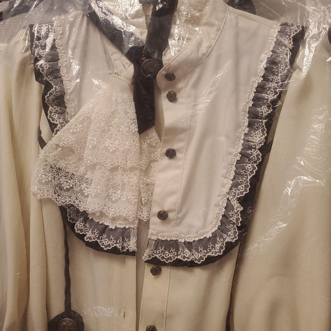 Innocent world フルールバッスルドレス(半袖)　アイボリー　L