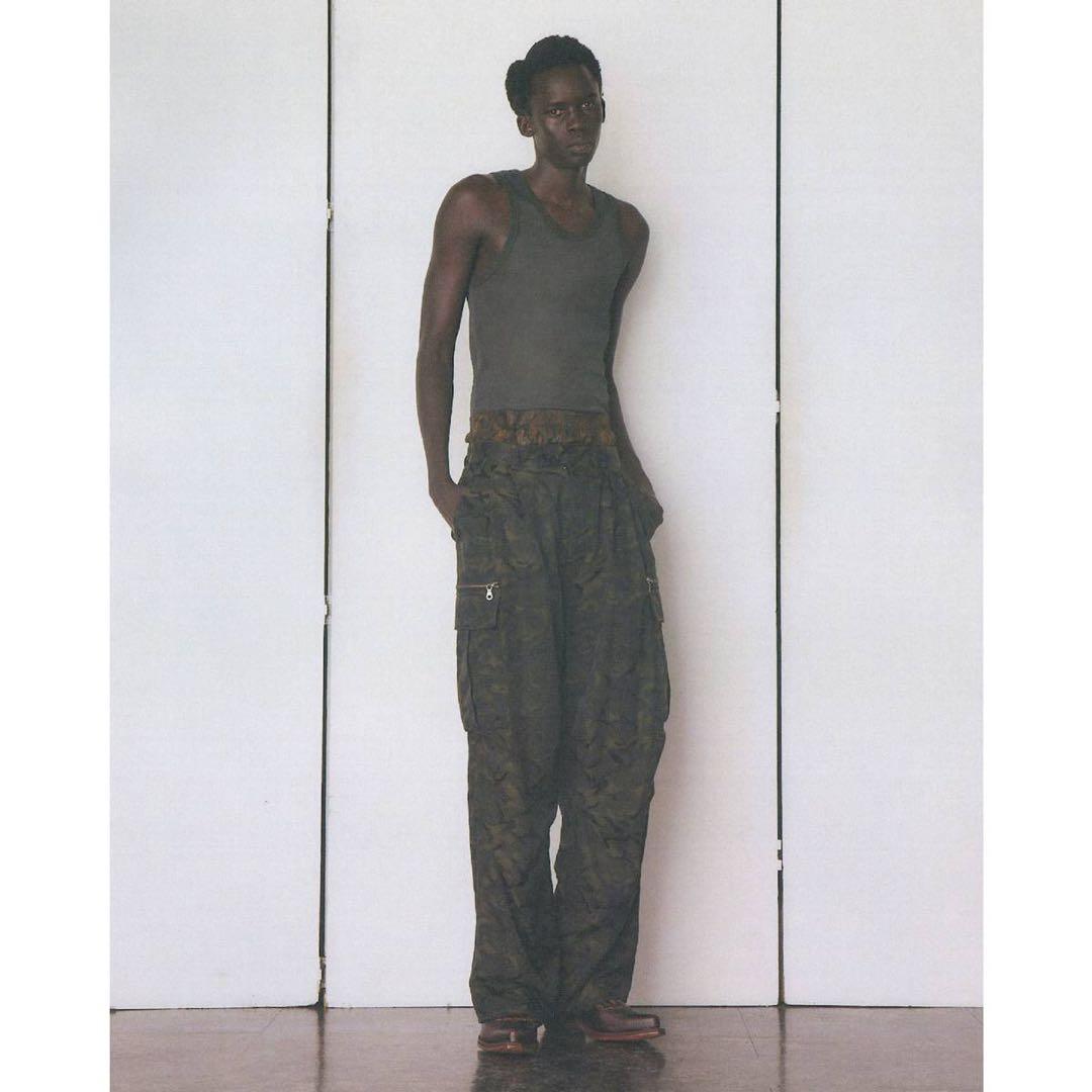 迷彩ワイドパンツ　juha