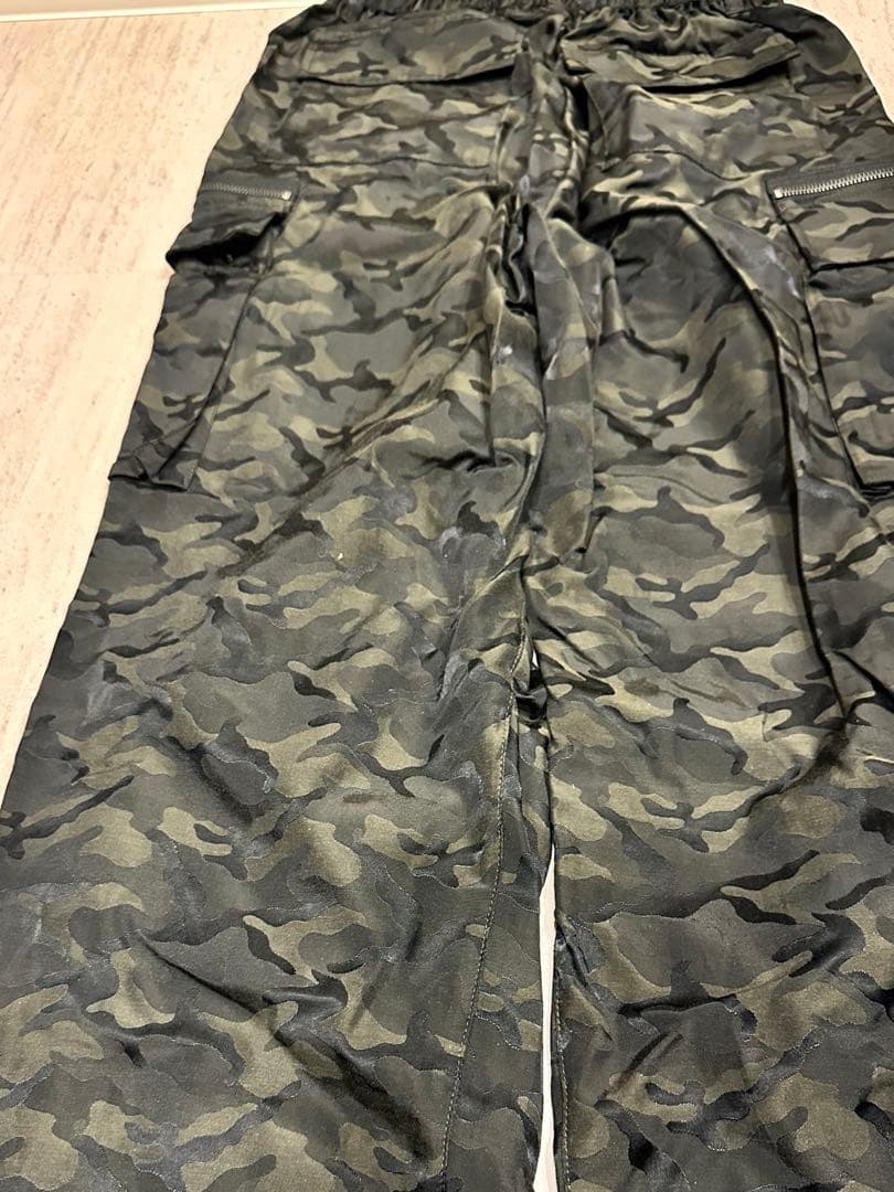 迷彩ワイドパンツ　juha