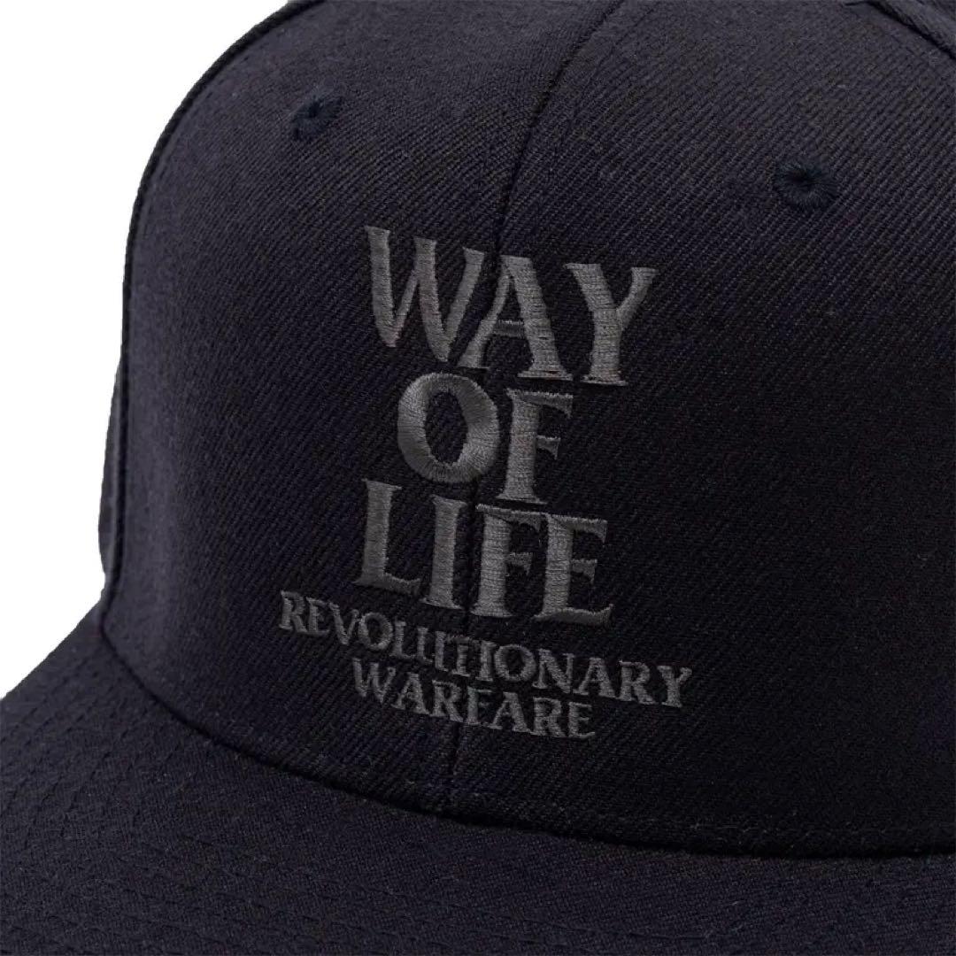 【新品】RATS EMBROIDERY CAP \"WAY OF LIFE\"