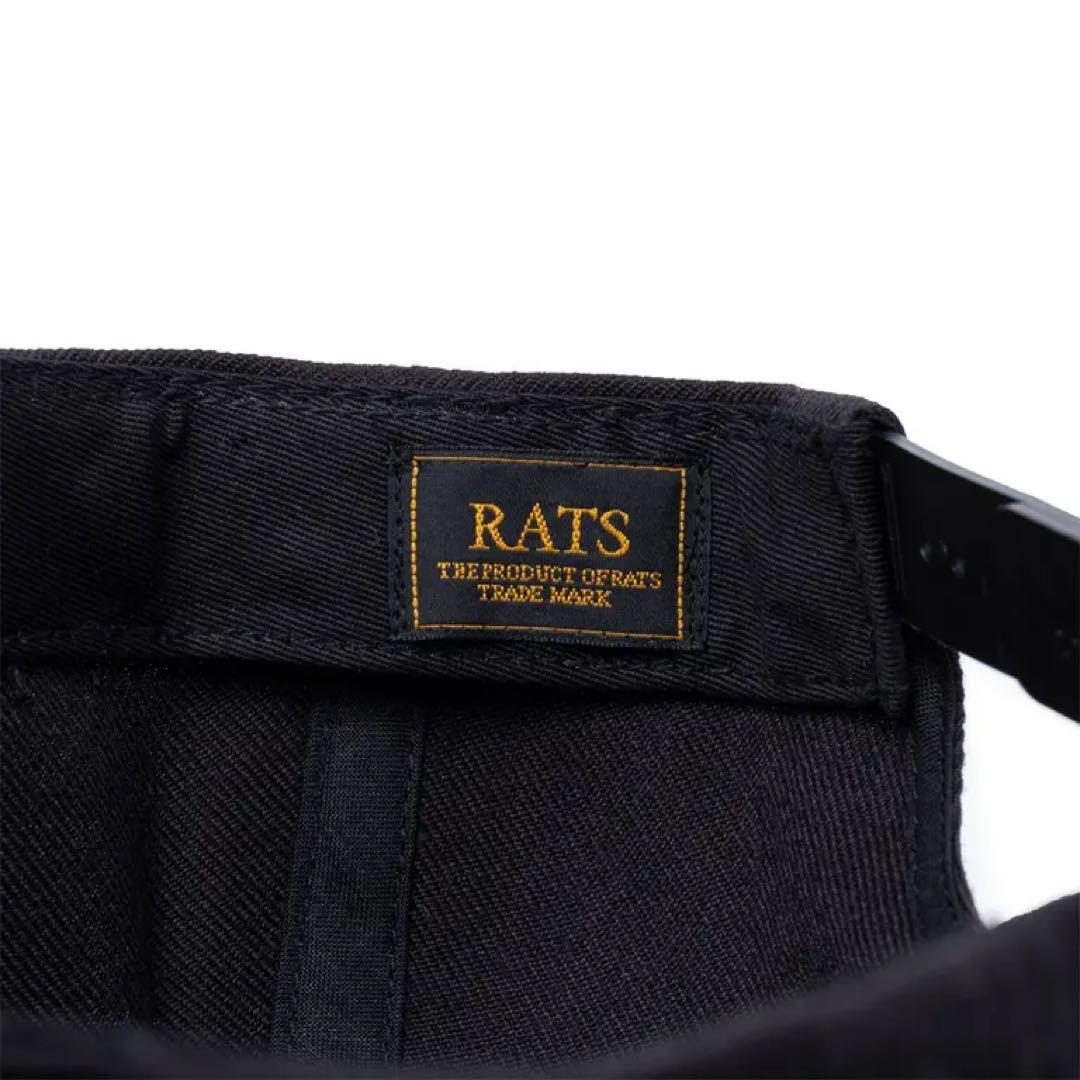 【新品】RATS EMBROIDERY CAP \"WAY OF LIFE\"