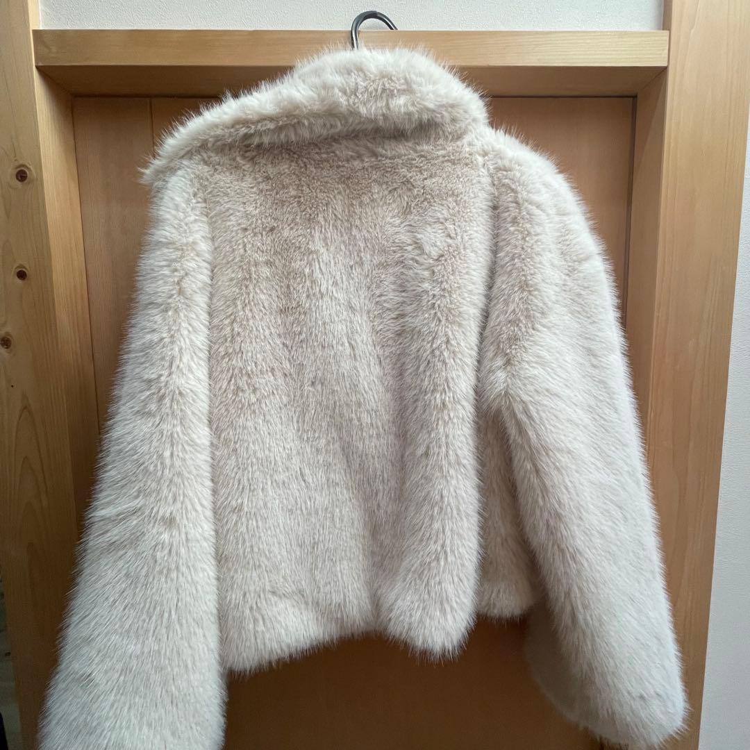 mellowneon 2wayベルトファーコート