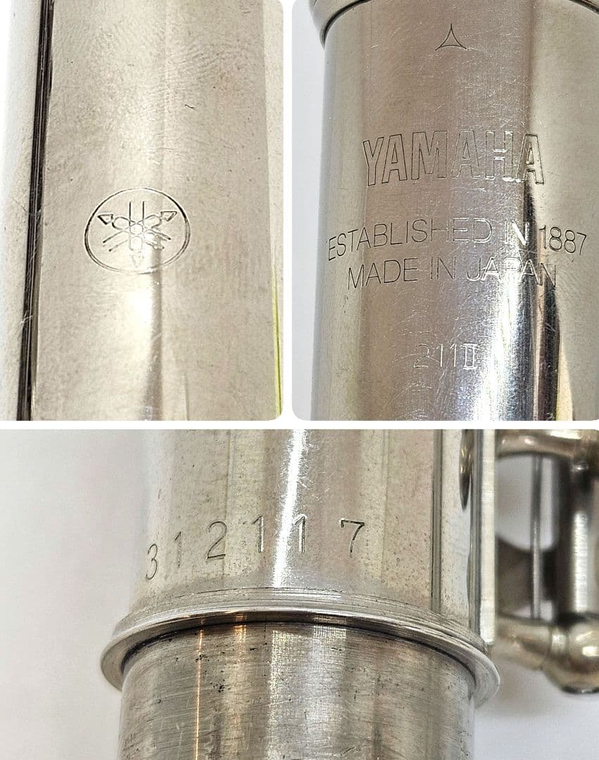 訳あり　YAMAHA　ヤマハ　フルート　221Ⅱ　312117　管楽器