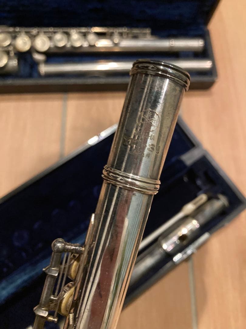 4点セット YAMAHA YSANKYO FLUTE フルート ケース付き