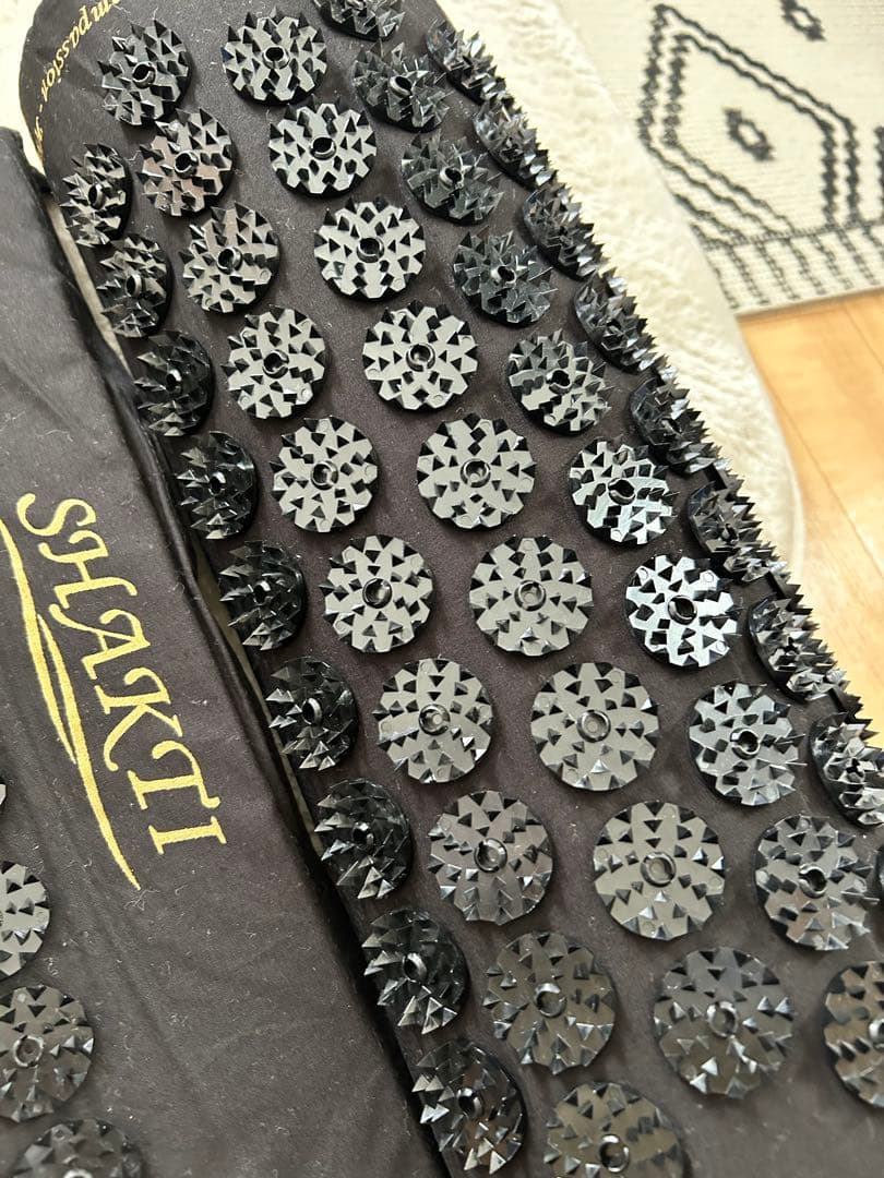 SHAKTI ブラック シャクティマット ピロー オリジナル