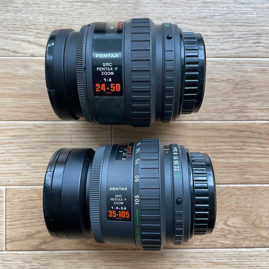 再お値下げ★PENTAX SF7・レンズ2本・バッグ・フィルム