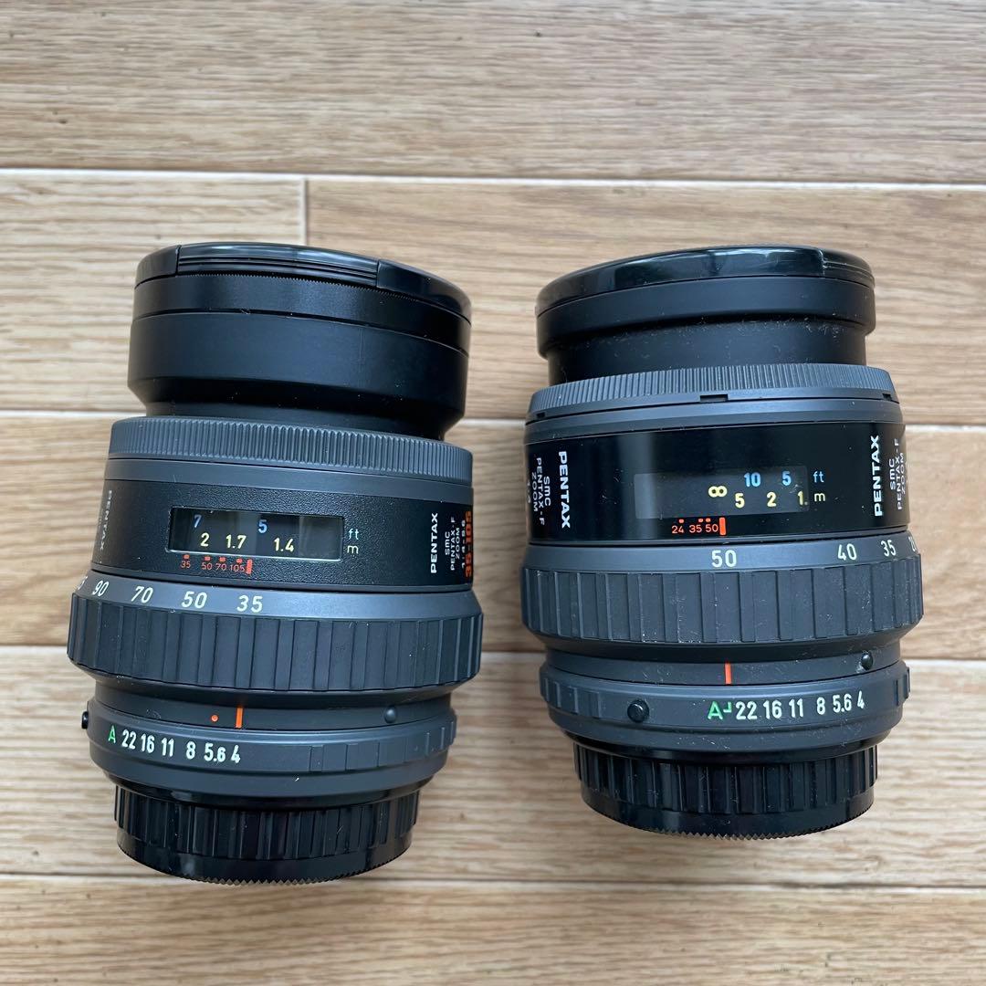 再お値下げ★PENTAX SF7・レンズ2本・バッグ・フィルム