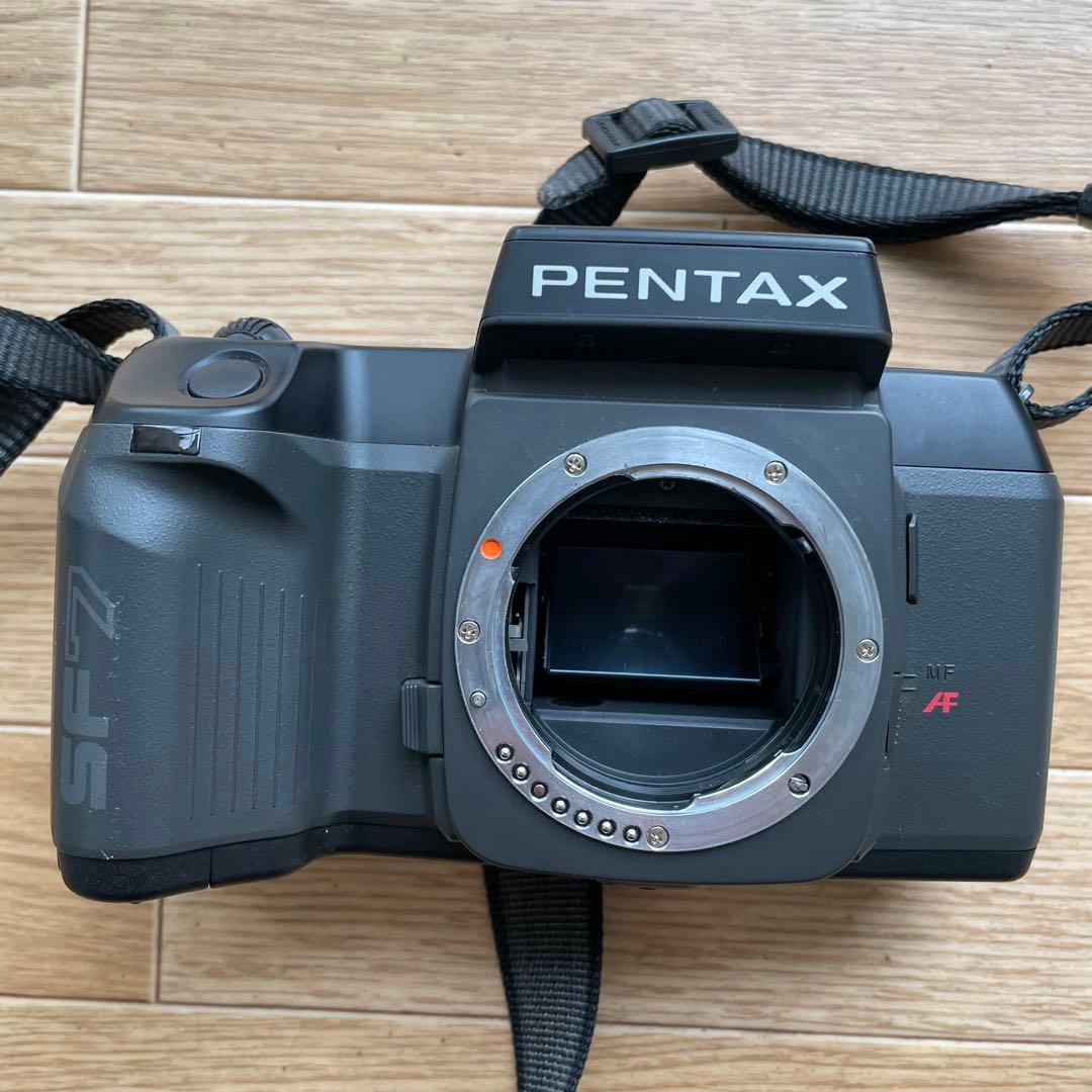 再お値下げ★PENTAX SF7・レンズ2本・バッグ・フィルム